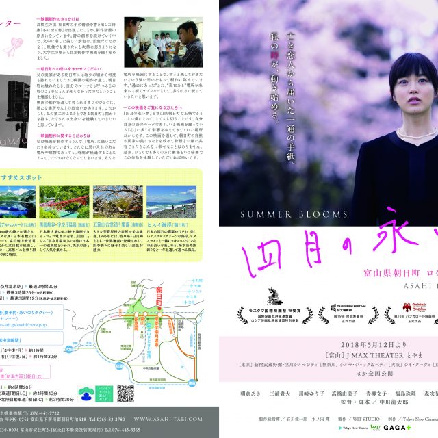映画「四月の永い夢」朝日町ロケーションマップ