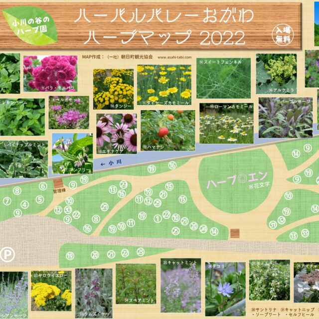 2022ハーブ園散策MAP